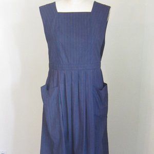 1980's Vintage Laura Ashley Pinafore Dress SZ14 US